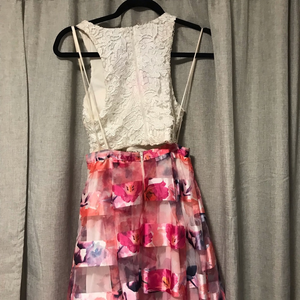 Two piece dress and skirt